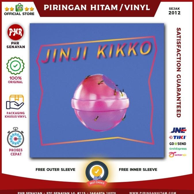 NEW PRODUK VINYL SUNSET ROLLERCOASTER - JINJI KIKKO [PIRINGAN HITAM/LP/PH] 