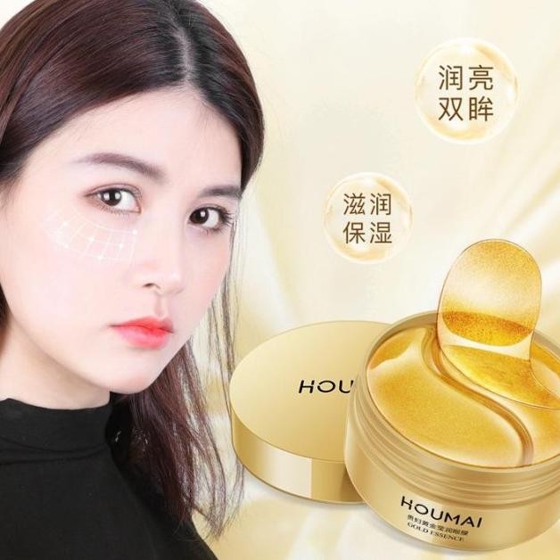 Houmai Gold Eye Mask Isi 80Gr Semua Jenis Kulit Petuhan