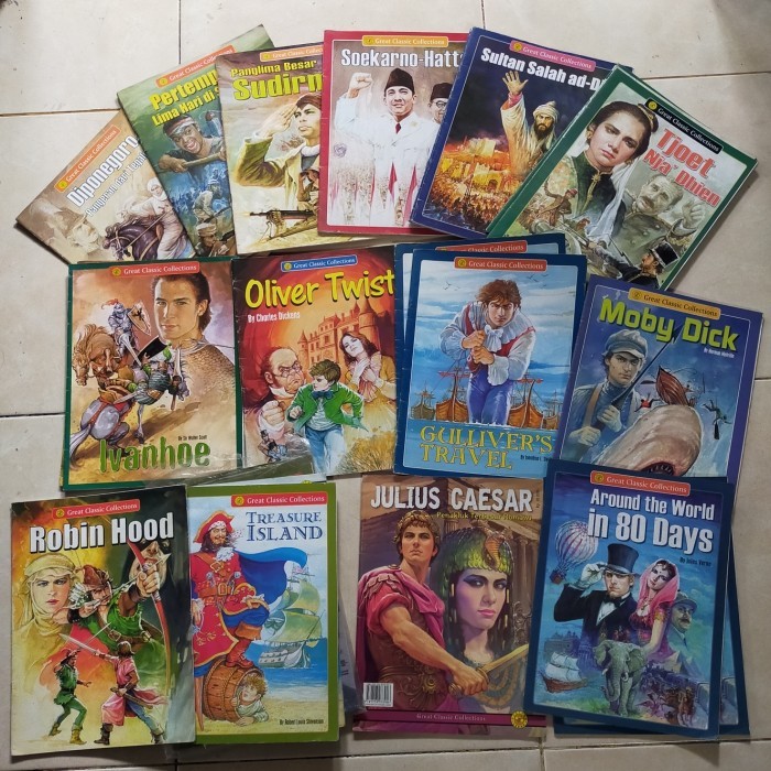 Buku - Buku Cerita Anak - Great Classic Collection Edisi Cabutan