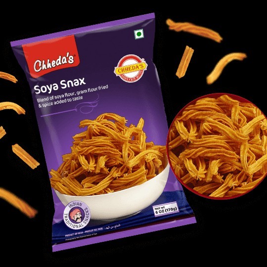 

~^~^~^] CHHEDA'S SOYA SNAX 170GM