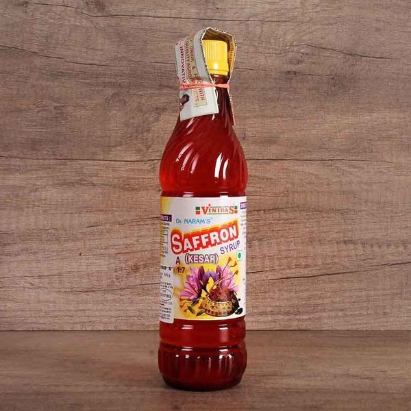 

Open DS] VINIDA'S SAFFRON KESAR SYRUP 500 ML