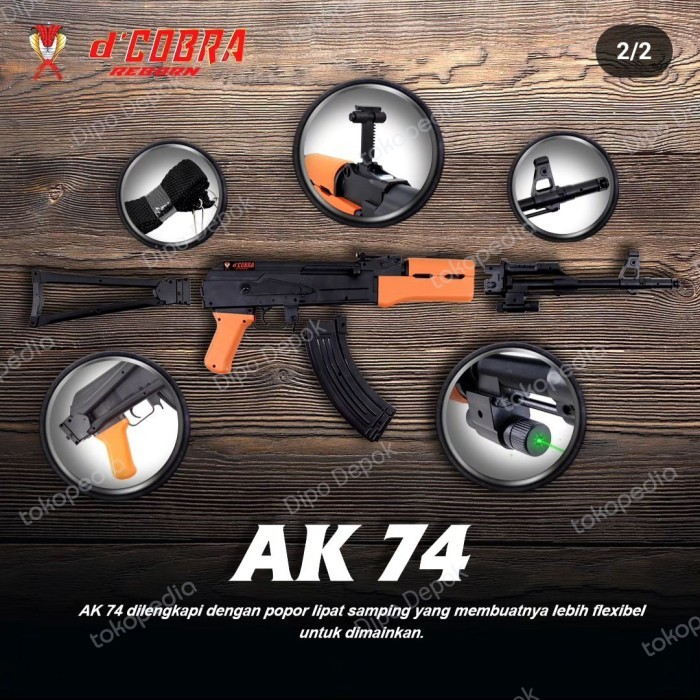 Terlaris Mainan Anak AK 74 Cobra AK74 SALE