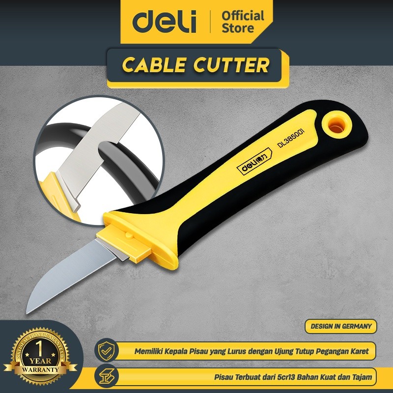 

Deli Cable Cutter / Deli Pisau Potong Kabel Listrik DL385001