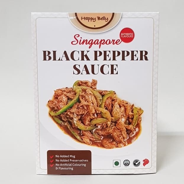 

Bya - Happy Belly Singapore Black Pepper Sauce 50 Gr