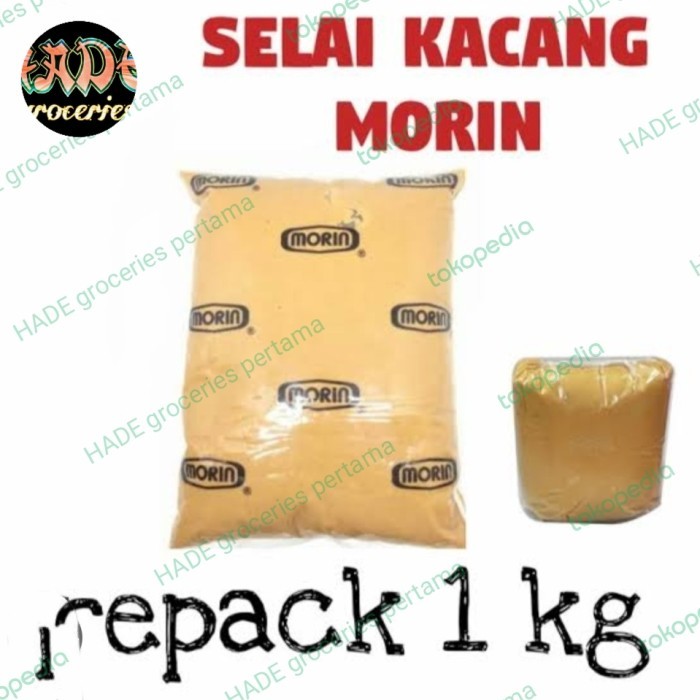 

Bya - Selai Kacang Morin 2Kg Jodohna Roti Peanut Butter Repack 1Kg