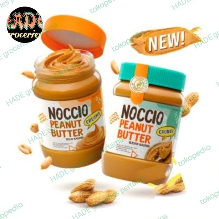 

Bya - Peanut Butter Noccio 500Gr Creamy/Chunky Olesan Selai Kacang Peuleumm