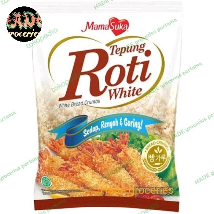 

Bya - Tepung Roti Putih 1Kg Mamasuka Bread Crams