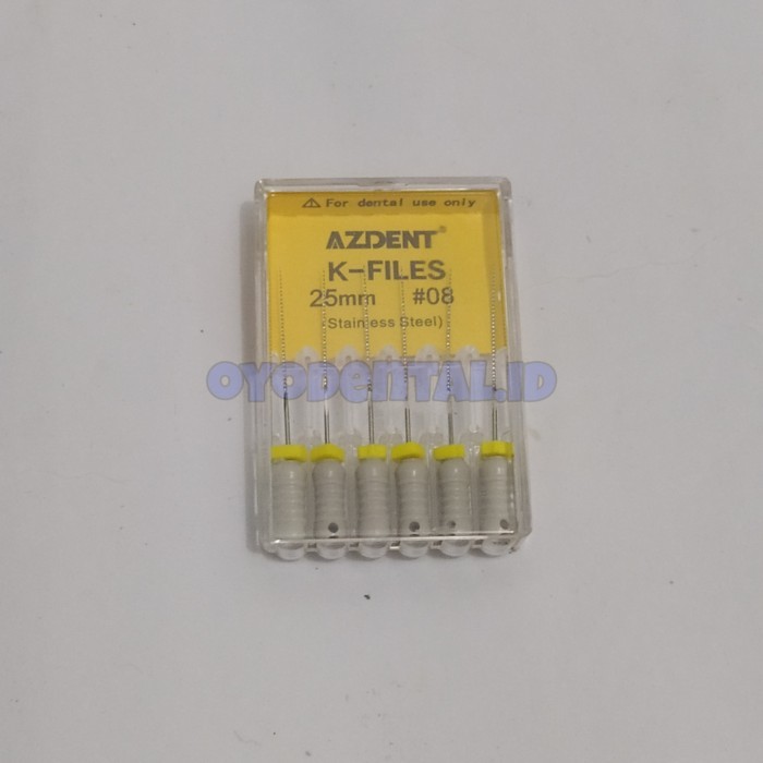 

Terlaris dental kfile / k file /kfiles / k-file size 08 25mm SALE