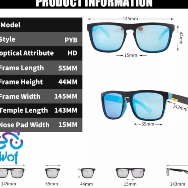 Kapvoe Brooklyn 1 Lensa Kacamata Sepeda Bike Sunglasses Glasses Sport