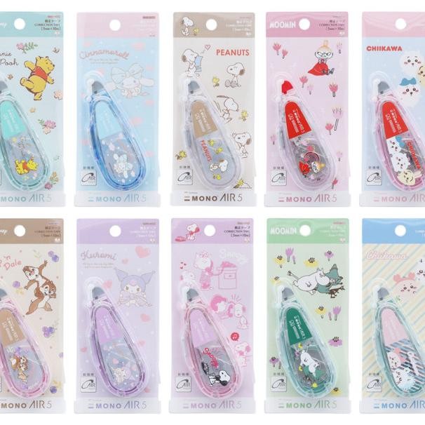 

Tombow Mono Air Correction Tape Disney Sanrio Snoopy Lited Edition