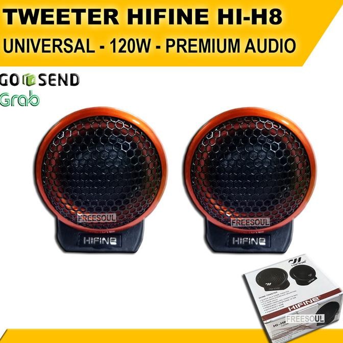 TWEETER MOBIL HIFINE H1-H8 - SPEAKER AUDIO MOBIL - PREMIUM QUALITY ORIGINAL DAN TERPERCAYA