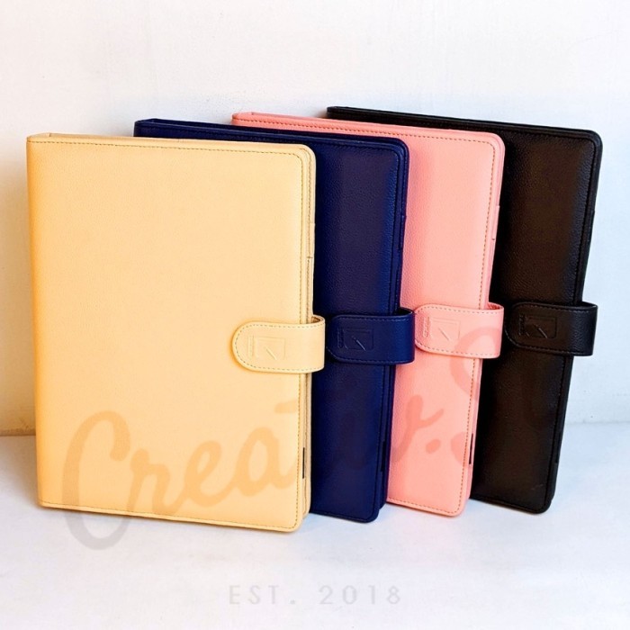 

Sale [Tulis.Id] Premium Pocket Leather Binder B5 Binder Kuliah Organizer