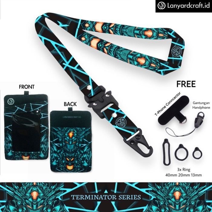 

Sale Lc.Id Lanyard Craft Terminator V2 Gantungan Tali Holder Card Printing