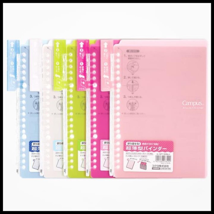 

Sale Map Slim Binder Note B5 Kokuyo Sp-700 Warna Smart Ring Notebook Tipis