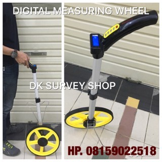 Cuci Gudang Meteran Dorong Digital / Meteran Roda Digital / Roda Jalan Digital