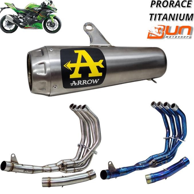 ARROW PRORACE PRO RACE TITANIUM 54mm Fullsystem ZX25R ZX 25R ZX25RR