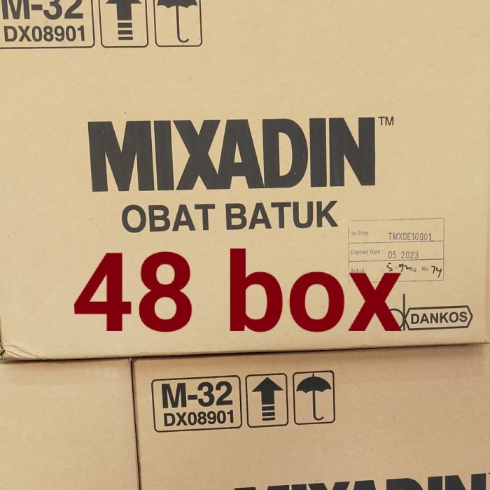 Terbaru Mixadin Obat Batuk Kartonan (40 Box)