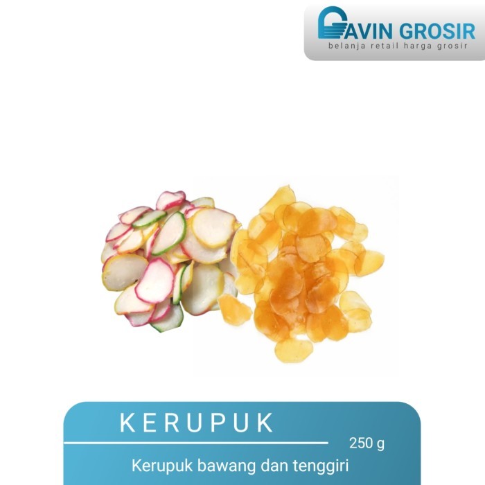 

Kerupuk mentah kerupuk nasi kuning uduk, bubur, dan seblak 250g