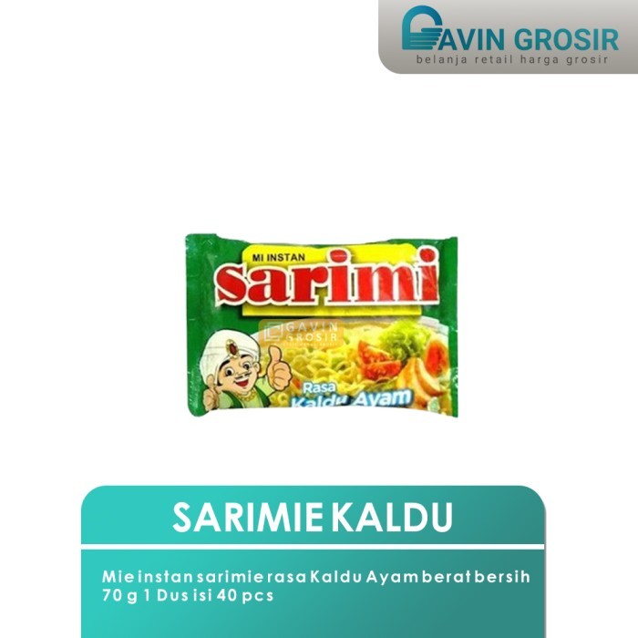 

Mie Instan Sarimi Kuah Rasa Kaldu Ayam (ecer)