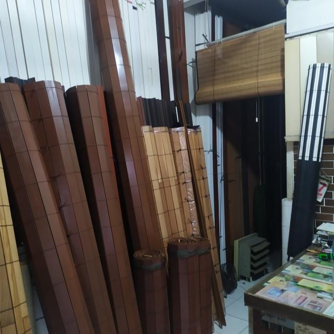 tirai kayu outdoor