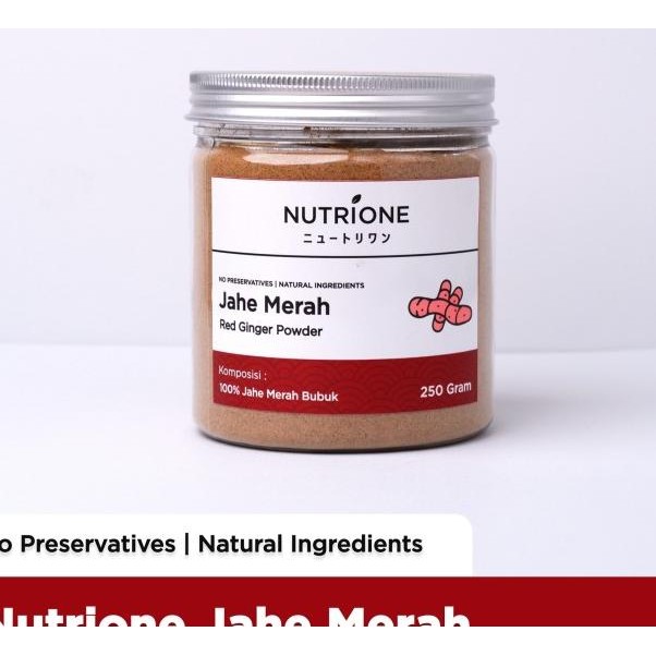 

Jahe Merah Bubuk / Red Ginger Powder Nutrione
