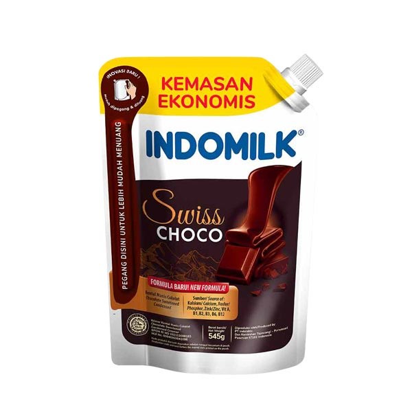 

INDOMILK SKM SWISS CHOCO 545 GR - SUSU KENTAL MANIS