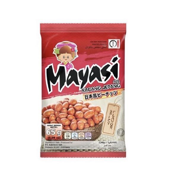 

MAYASI KACANG RASA PEDAS 65G