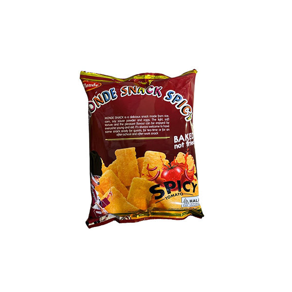 

MONDE SNACK SPICY TOMATO 50 GR