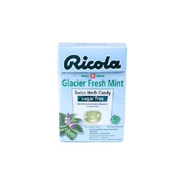 

RICOLA LOZ SF GLACIER MINT 40G