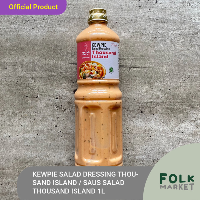 

Ready Kewpie Salad Dressing Thousand Island / Saus Salad Thousand Island 1L