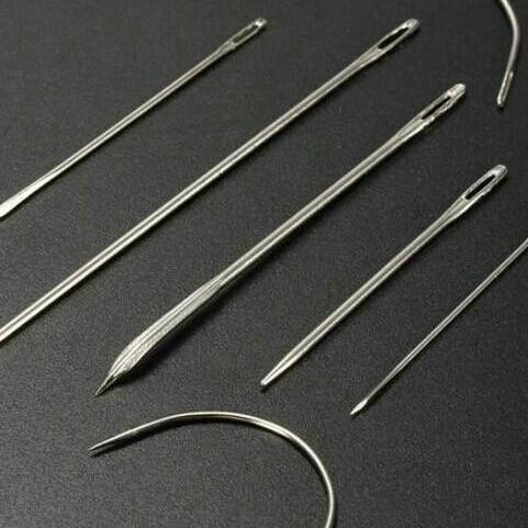 Jarum Jahit Karung,Terpal/ Jarum Jahit Lengkung - Stainless Steel