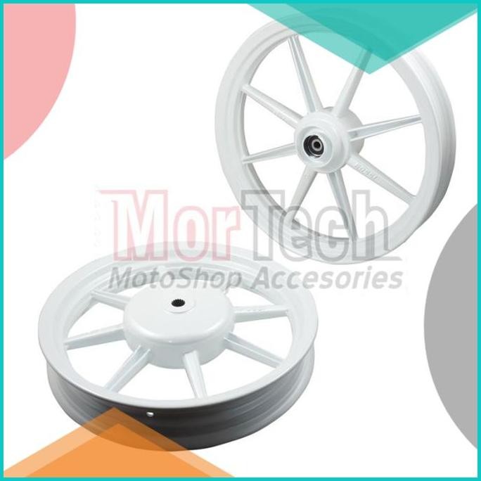 Velg Pelek Racing Rossi Venus Palang 8 Ring 14 Beat Karbu FI ESP Puti