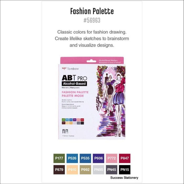 

T E R B A R U TOMBO COLORING BRUSH ABT PRO SET 12 FASHION