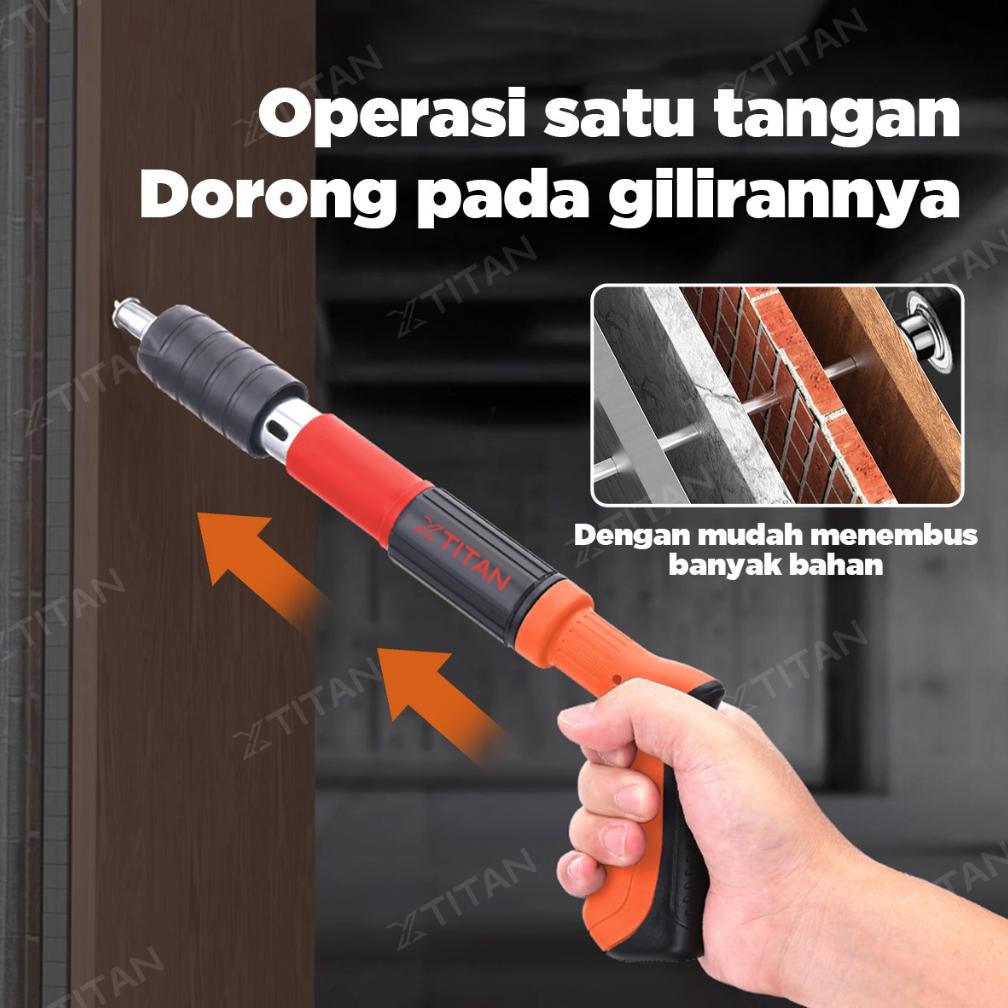 Ter-46 Alat Paku Tembak Beton / Nail Gun / Nails Guns Rivet Tool / Mesin Paku Rivet / Paku Tembak Ma