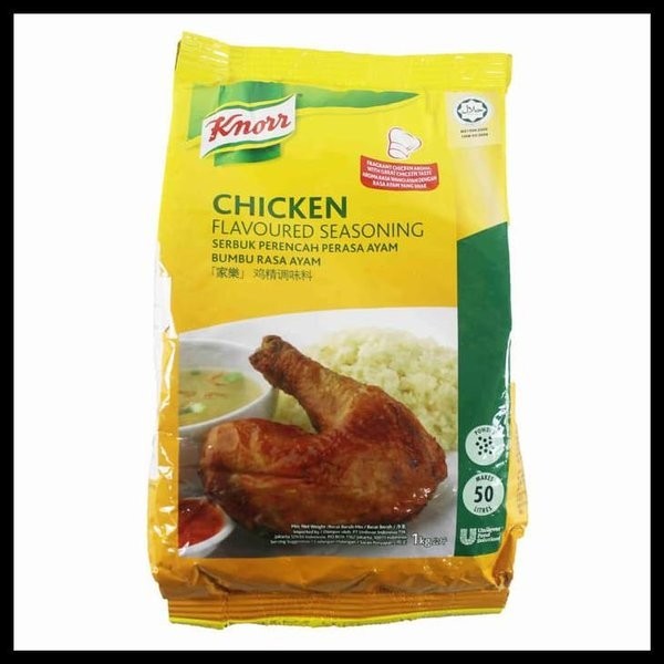 

Lhiu - Knorr Chicken Powder Malaysia 1Kg Bubuk Kaldu Ayam Bumbu Ayam
