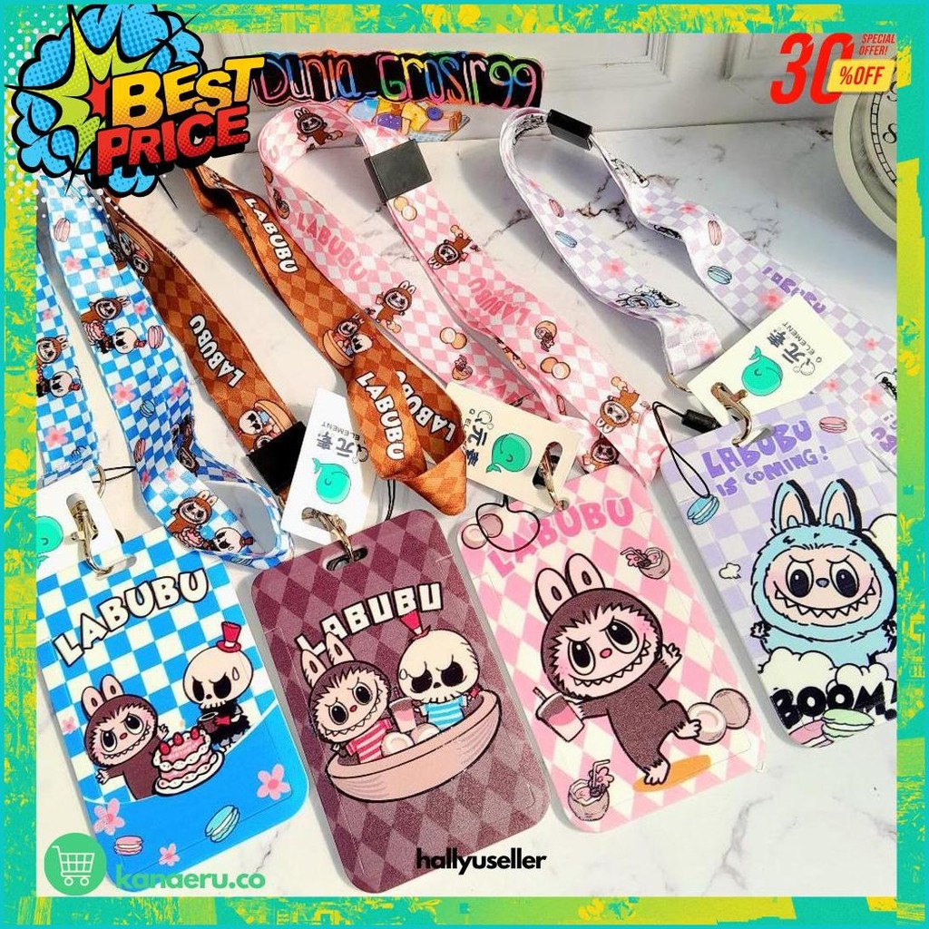 

Gantungan Kartu Lanyard Labubu Tali Panjang Full Colour Ready 4 Warna / Tali Kalung Card Holder Labubu Super Cute Lucu Best Seller Kualitas Terbaik Bisa Grosir Dan Cod Harga Termurah Promo