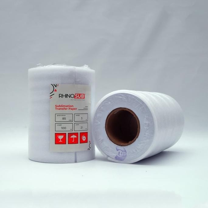 

BEBAS ONGKIR - Kertas Sublim / Sublimation ROLL Paper Premium Rhino Paper Ukuran A4
