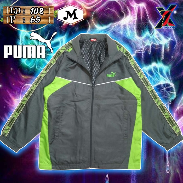 JAKET TRACKTOP / WINDBRRAKER / MOTOR PUMA FULL TAPED