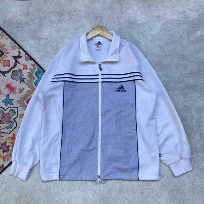 TRACKTOP ADIDAS VINTAGE WHITE GREY 00 ORIGINAL