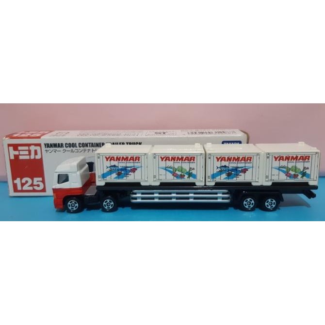 Tomica Takara Tomy 125 Yanmar Cool Container Trailer Truck