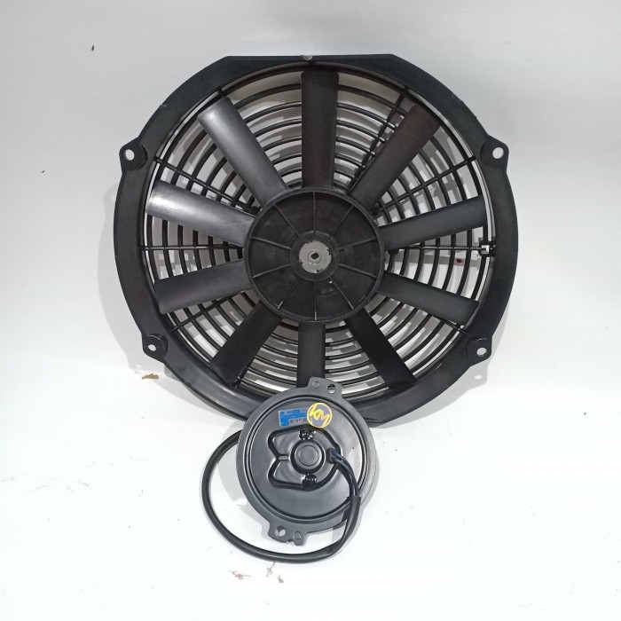 Extra Fan 12 Inch 12 Volt Sanden Orisinil Rangka Plastik