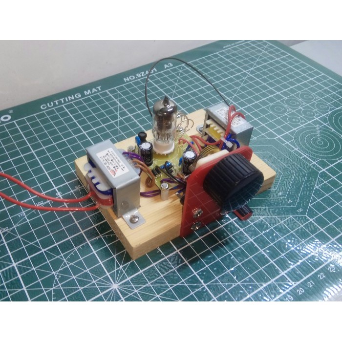 TERLARIS!!! 6J1 Tube Super Regenerative Fm Radio Kit Single Lamp Fm Radio Aviatio