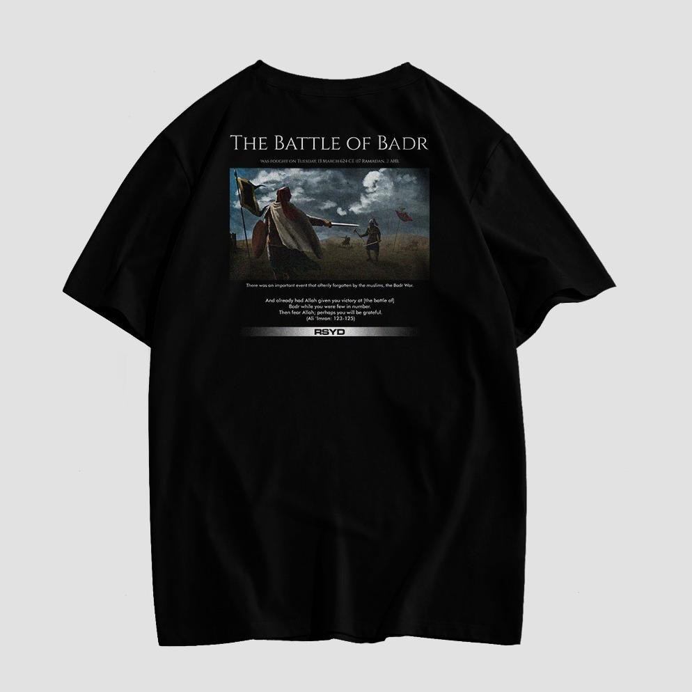 Terviral Rsyd The Battle Of Badr Tshirt Kaos Dakwah