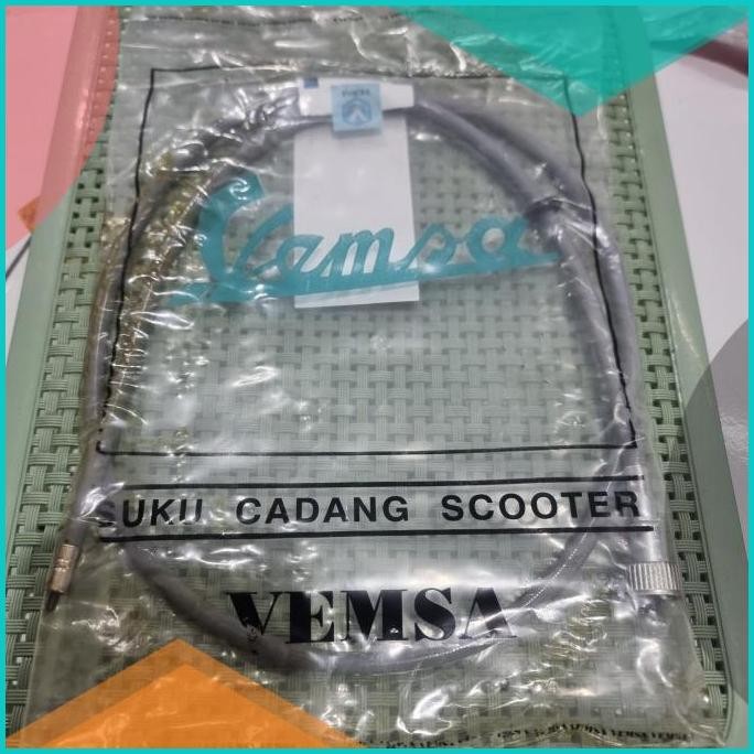 kabel speedometer kilometer vespa px merk VEMSA 140BZ4 sparepart