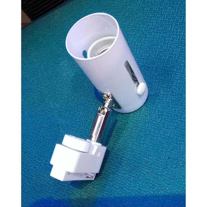 Kap Lampu Sorot Fitting E27 Rel - Plafon Minimalis