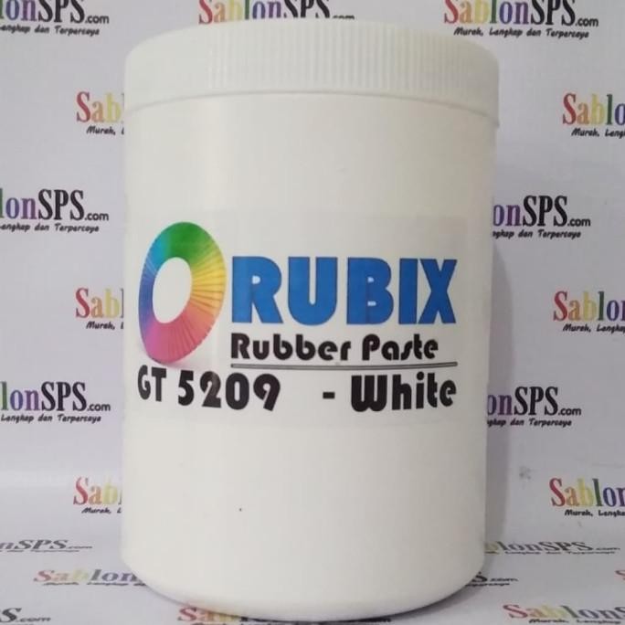 

Tinta Sablon Rubber Glossy Rubix GT 5209 White H32T