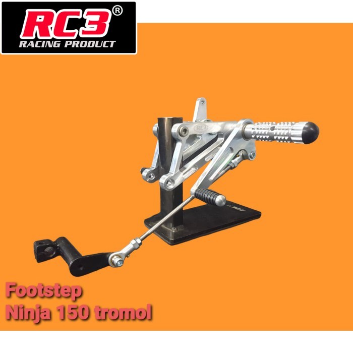 Footstep Foot Step UB Underbone RC3 Ninja 150 RR R SS Tipe Tromol CNC