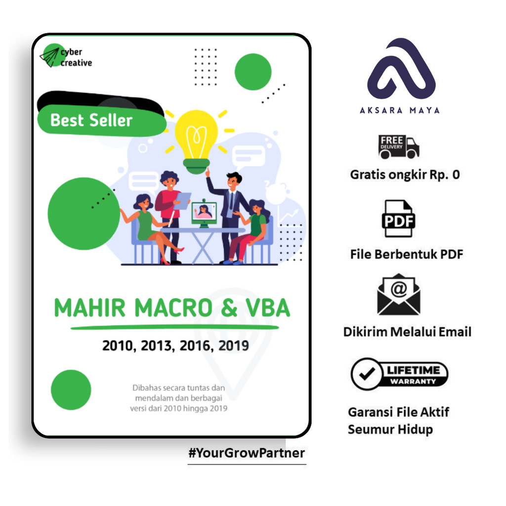 

1435. Mahir Macro dan VBA Excel (2010-2019)