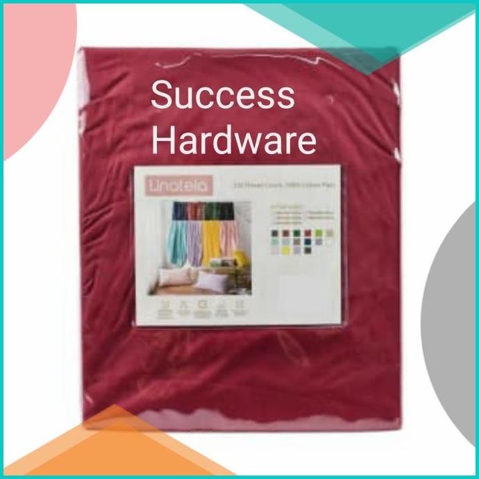 LINOTELA FITTED SHEET BRICK 019 SEPRAI KATUN FITTED160X200+35CM SPREI