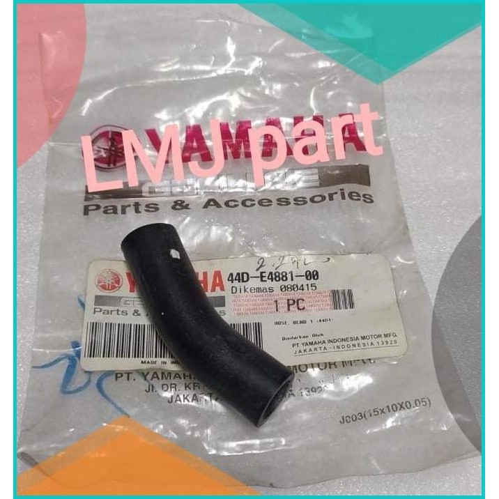 HOSE BEND 1 SELANG HAWA AIS UDARA XEON KARBU YGP 44D-E4881-00 140BZ4